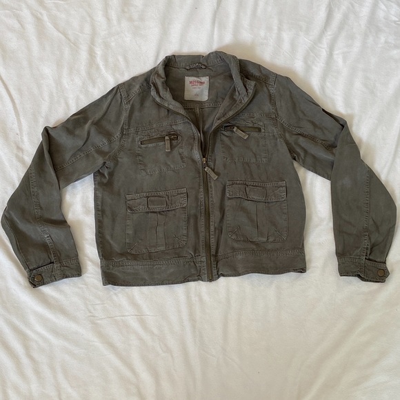 Green Denim Jacket - Picture 1 of 1